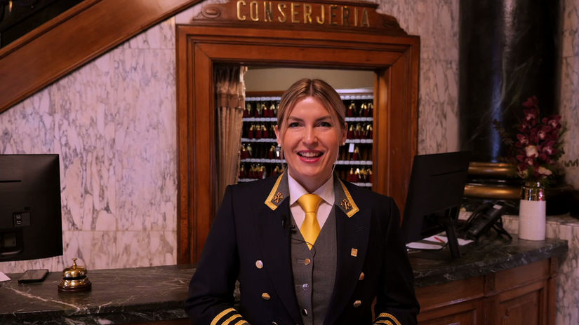 Idalija Nacaite. Hotel El Palace Barcelona